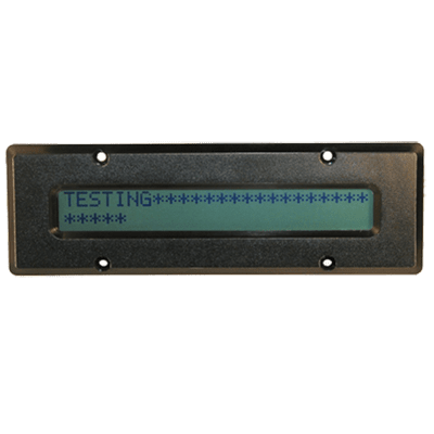 Pantalla LCD J1939 de 2×24