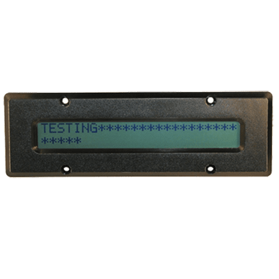 J1939 an 2×24 LCD