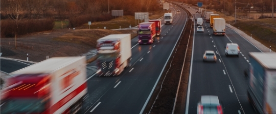 Auf der Autobahn